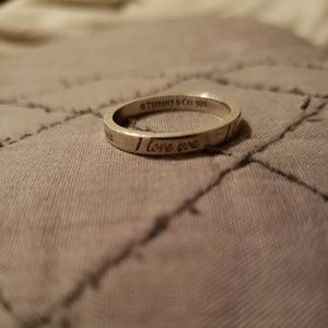 Tiffany & co  "I Love You" ring